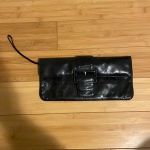 Hobo black wristlet